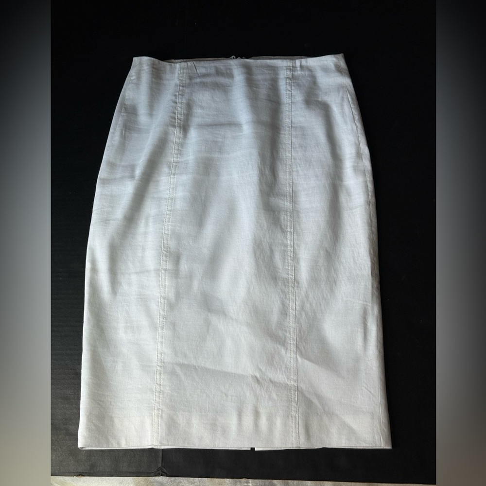 Bebe White Women's  Pencil Skirt